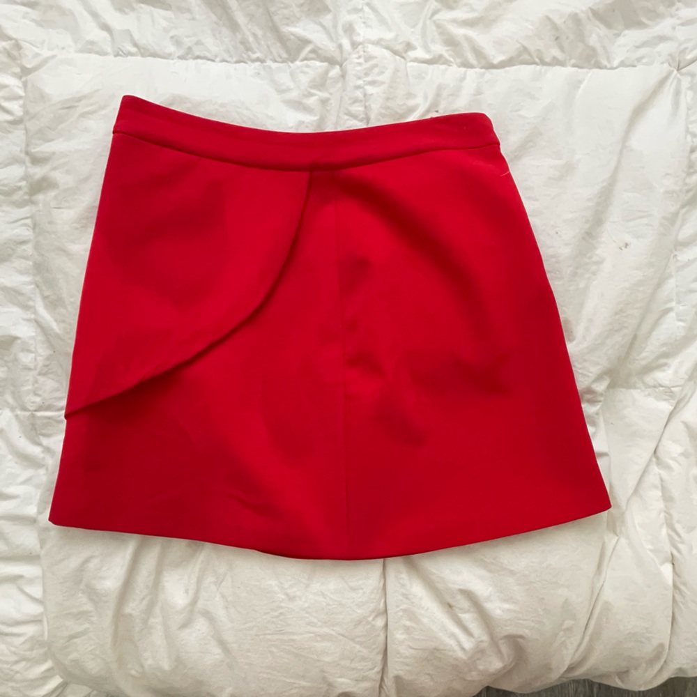 Alice+Olivia Red Skirt